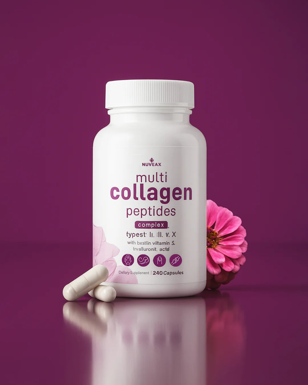 Piel, cabello y articulaciones más fuertes con Multi Colágeno Complex Peptides