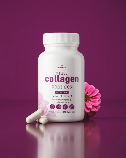 Piel, cabello y articulaciones más fuertes con Multi Colágeno Complex Peptides